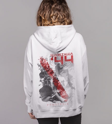 Damska bluza z kapturem WARSZAWA 44